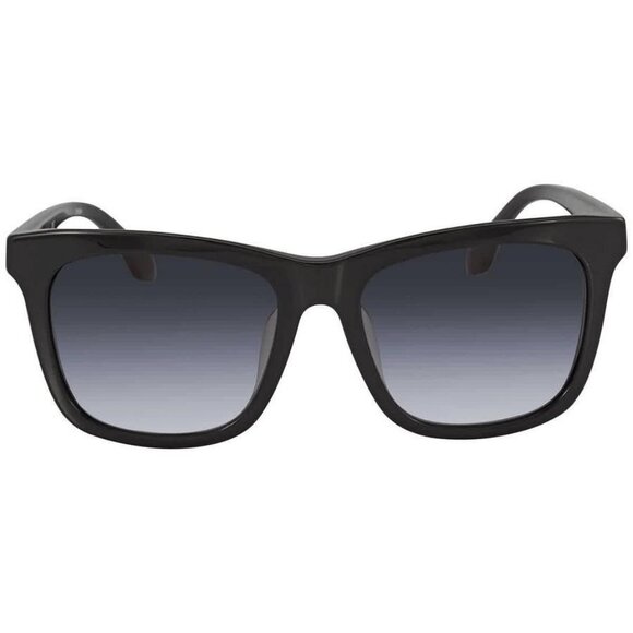 FX01085B Calvin Klein Blue Square Unisex Sunglasses CK4300SA 001 5618 CK4300SA 0 - Picture 1 of 4
